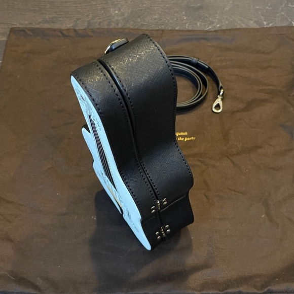 RARE Kate Spade Novelty Jazz Things Up Bass Violin Case Clutch Crossbody Bag - Picture 9 of 14